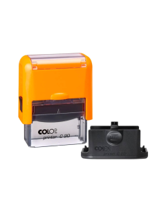 COLOP Printer C20, NEON narancs, védőtalppal