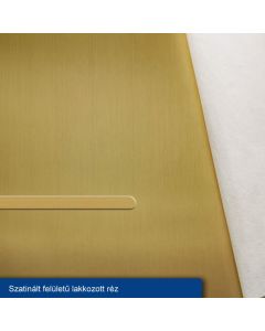 Réztábla - szatinált / nikkelezett - 1,6 mm