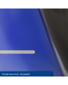 Eloxált alumínium, fényeskék - 1,5 mm