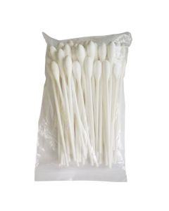 Optikatisztító pálcika, műanyag, vastag fej, 50 db