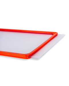 A5 méretű védőfólia, poszterzseb