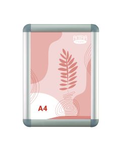 poszterkeret, plakáttartó A4 méret, lekerekített sarok