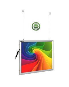 3367-LED plakátkeret A3 kétoldalas