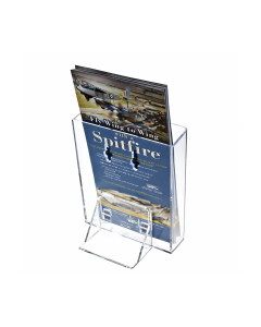 asztali és fali szórólaptartó DL