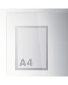 uv-álló infókeret a4