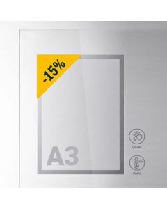 akciós uv-álló infókeret a3