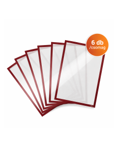 piros öntapadós infókeret A3 csomag