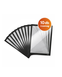 fekete inf&oacute;keret 10 db