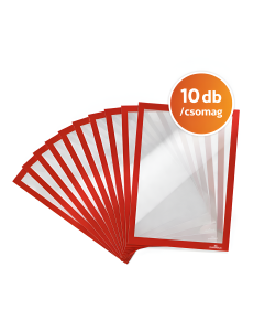 10 db piros laptart&oacute; A4