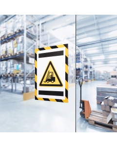 Duraframe Security A4 SÁRGA-FEKETE /4893/