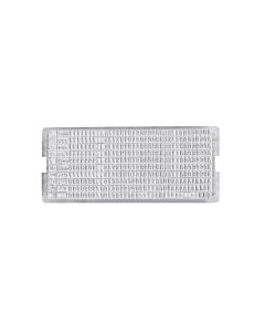 COLOP betűkészlet 2,5 mm