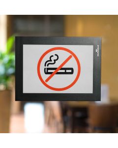 Duraframe infókeret A6 FEKETE /4890F/