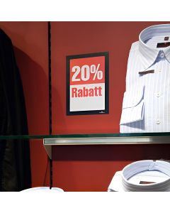 4892F-Duraframe A4 FEKETE