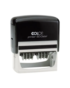 Dupla dátumbélyegző szöveggel, colop printer 60