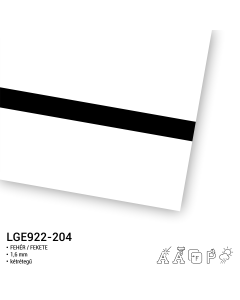 LaserGloss Exterior gravírtábla 1,6 mm vastag kültéri