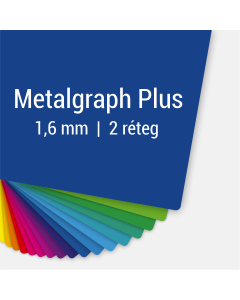  Gravírozható táblák különböző színben, 1,6mm vastagságban, Metalgraph
