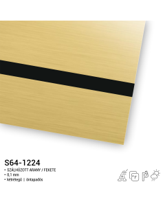 LaserLIGHTS öntapadós gravírozható fólia 0,1 mm vastag