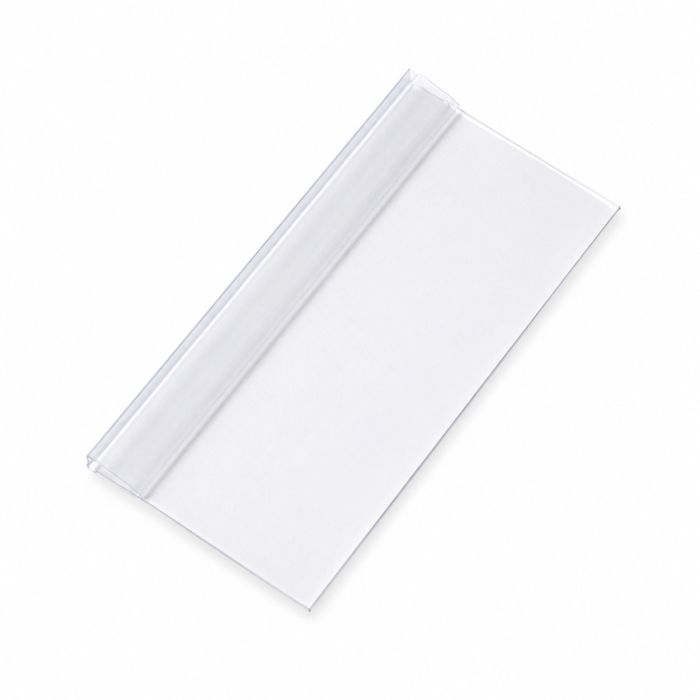 címketartó polcszéli