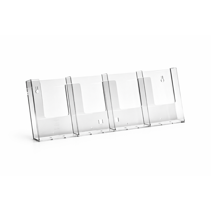 4 rekeszes szórólaptartó