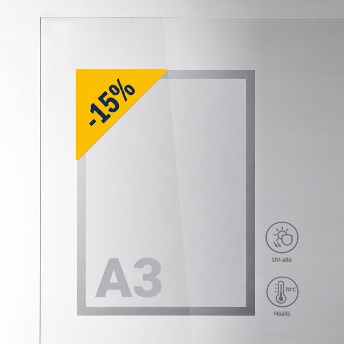akciós uv-álló infókeret a3