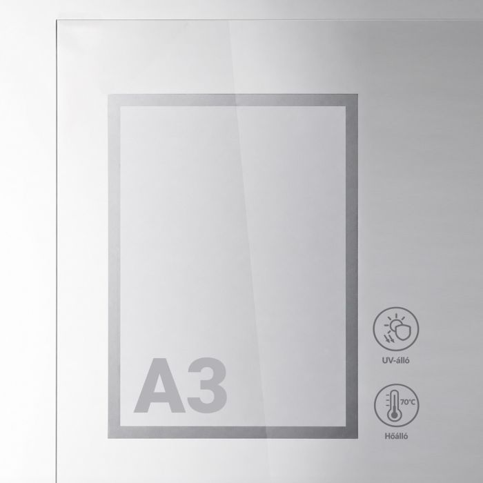 uv-álló infókeret a3