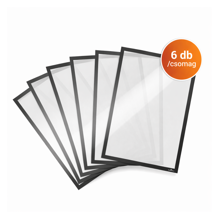 fekete A3 infókeret csomag