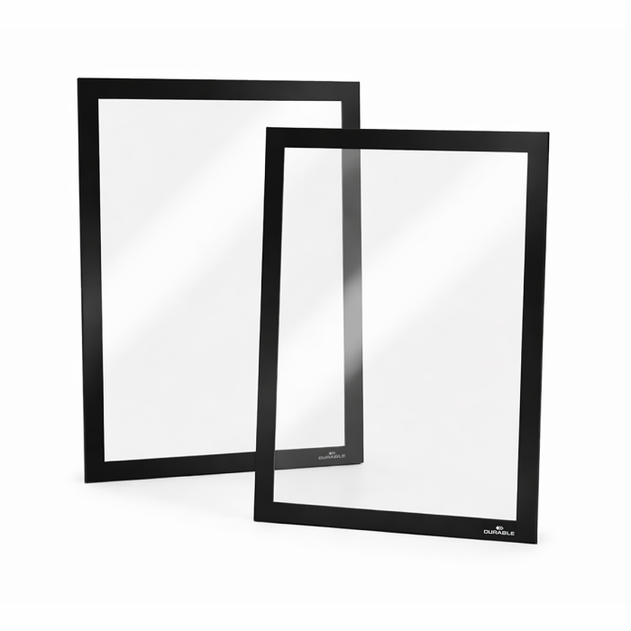 2 db fekete infókeret a4