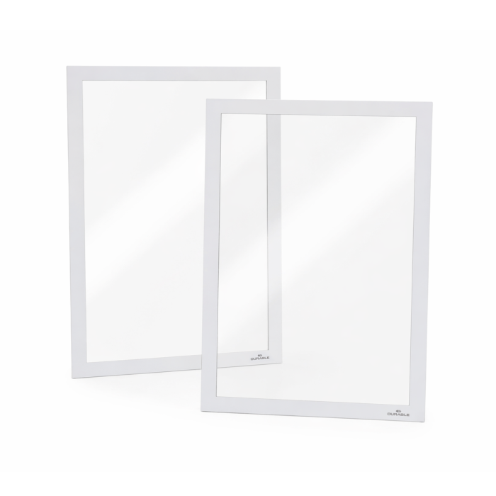 2 db fehér infókeret A4