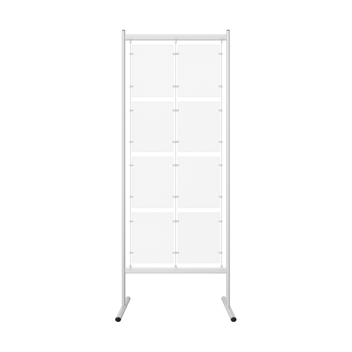 Feszített sodronyos laptartó állvány