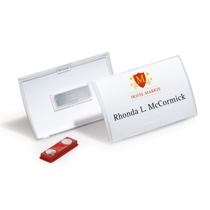 mágneses névkitűző