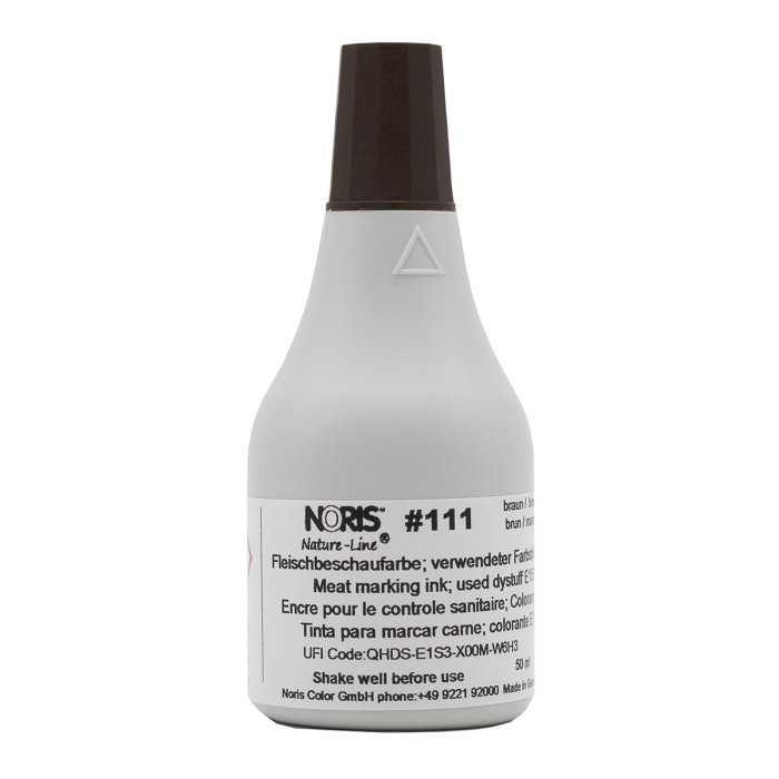 Noris N 111 barna bélyegzőfesték hús jelölésére - 50 ml