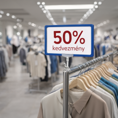 Műanyag kerettartó csipesz /3118/