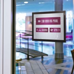 Duraframe inf&oacute;keret A4 FEKETE XXL /4892F10/