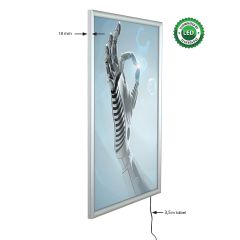 3375-LED plakátkeret B1 falra