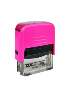 COLOP Printer C20 neon pink standard, védőtalppal