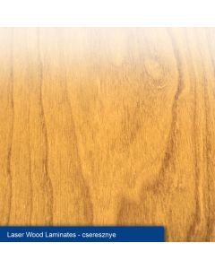 Laser Wood Laminate, cseresznye, 610 x 305 x 3mm