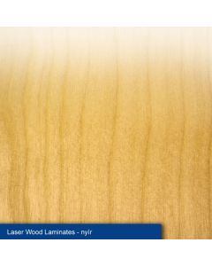 Laser Wood Laminate, nyír, 610 x 305 x 3mm