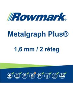 Metalgraph Plus® 1,6 mm vastag, kétrétegű gravíranyagok