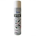 TherMark, markSolid 114 spray, fekete, fémekre