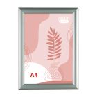 A4 méretű plakátkeret, posztertartó, szögletes sarok