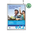 A2 LED világító kétoldalas plakátkeret 