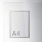 uv-álló infókeret a4