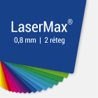 LaserMax 0,8mm vastag gravírtáblák különböző színben