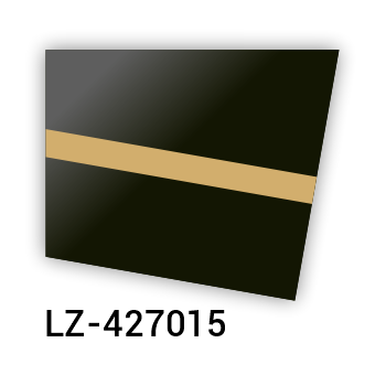 Gravírozható fólia fekete-arany