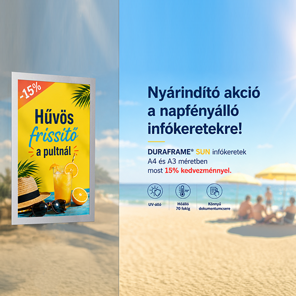 akciós infókeretek kedvezményes uv-álló infókeretek