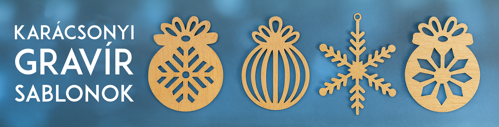 karácsonyi sablonok gravírozáshoz